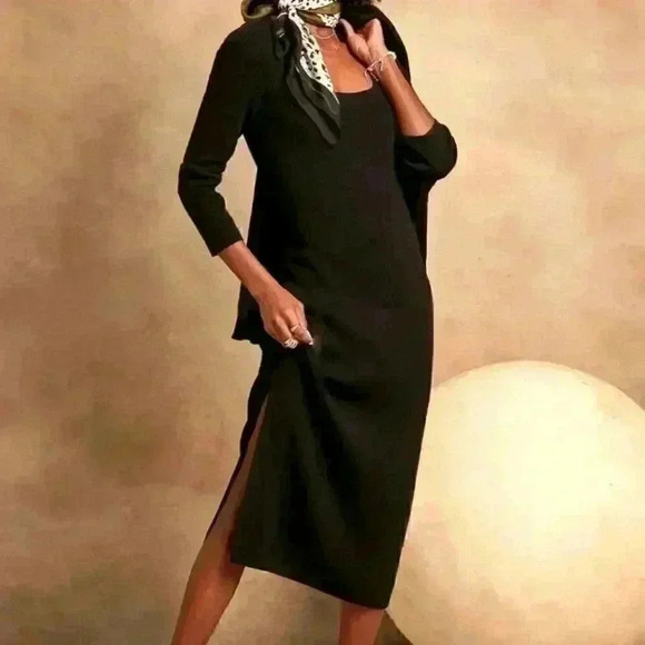 Banana Republic Scoop-Neck Midi Dress - Picture 5 of 14